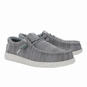 Effortless Design Subtle Fashion Men's Wally Stretch Sox Slip-On Shoes In Grey