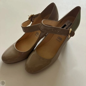 Sexy High Heels Professional Office Shoes Shoes Heels Block By Liz Claiborne In Tan, Size: 9.5