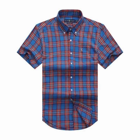 shopping spree Minimalist Look Polo Ralph Lauren Custom Fit Check Short Sleeve Oxford Shirt
