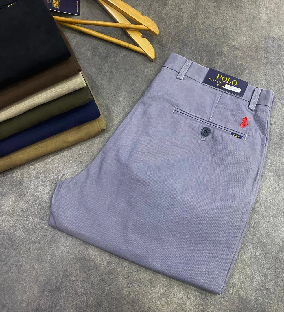 Yoga Capris Polo Ralph Lauren Grey Chino