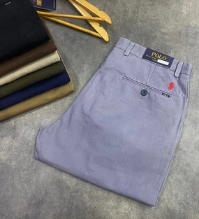 Polo Ralph Lauren Grey Chino Stretchy Comfort Tension Control Waist