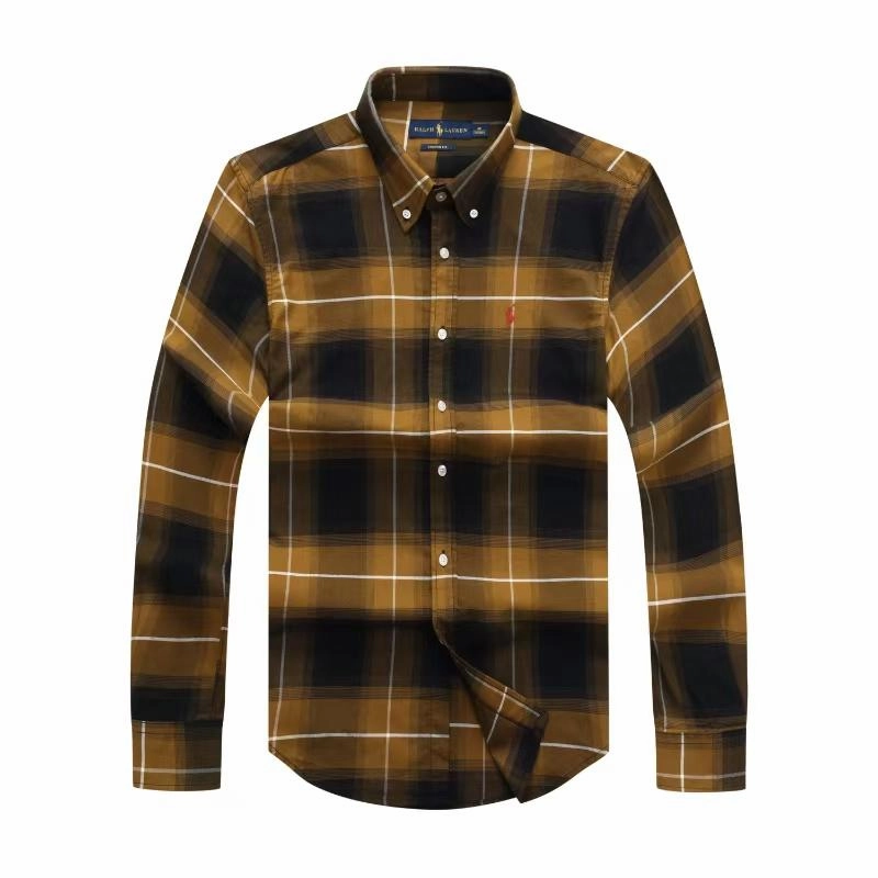 POLO RALPH LAUREN Mens Classic Long Sleeve Oxford Shirt Year-Round Favorite Casual Elegance