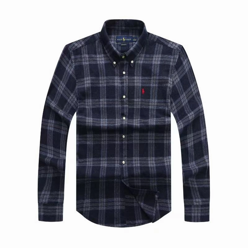 POLO RALPH LAUREN Mens Classic Long Sleeve Oxford Shirt Comfortable Design