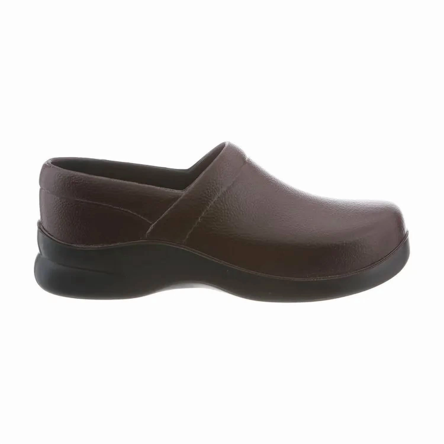 Ergonomic Design Men's Bistro Clogs In Chestnut