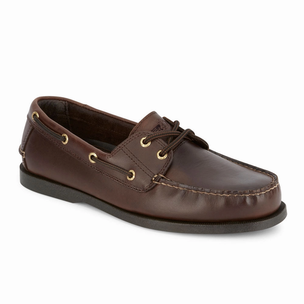 Bridge Lane Dockers Mens Vargas Leather Casual Classic Boat Shoe