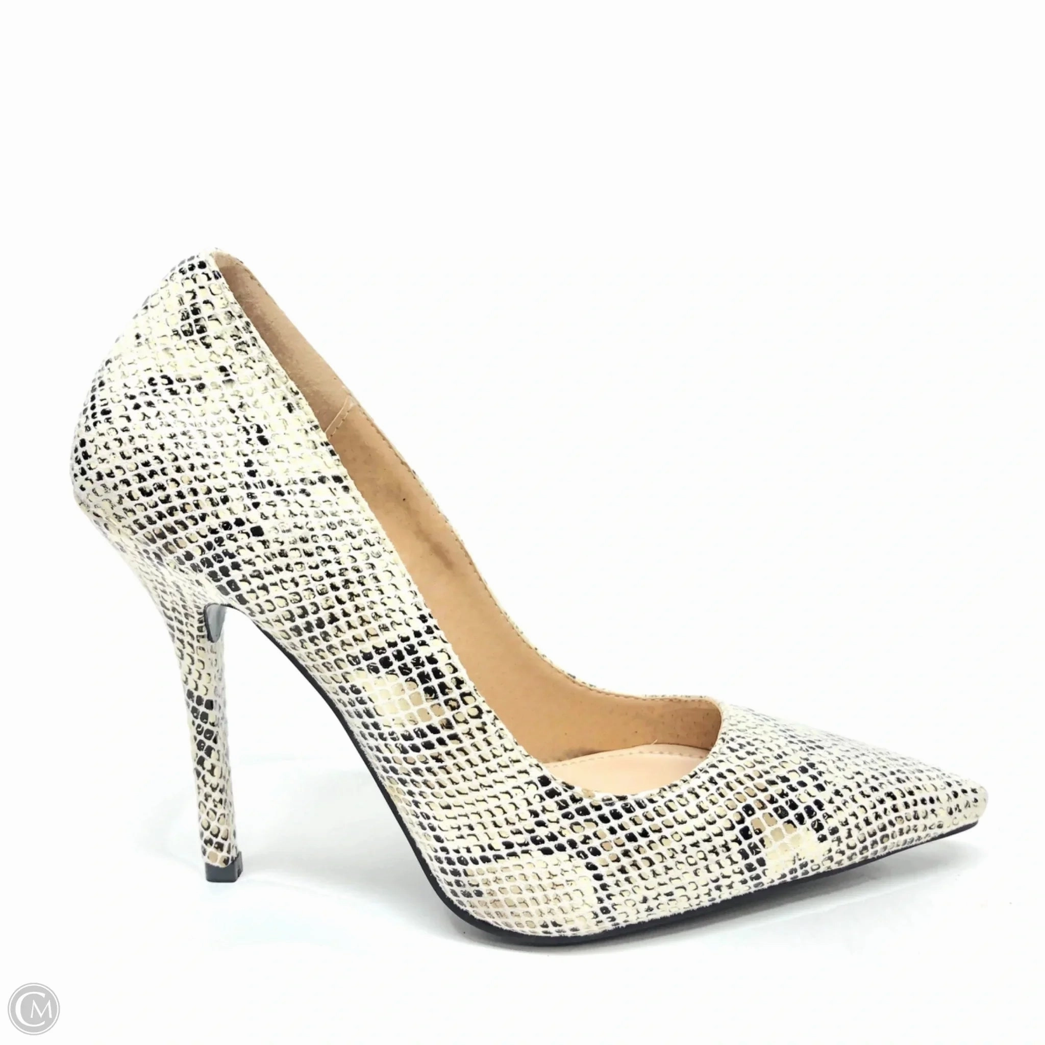 Shoes Heels Stiletto By Azalea Wang In Snakeskin Print, Size: 8.5 Feminine Touch Cool Vibe