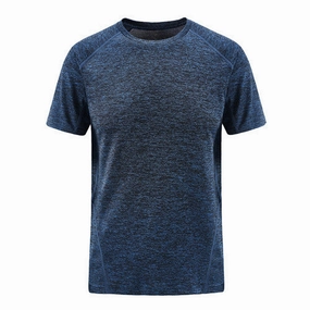 Wrinkle Resistant Finish Lightweight texture West Louis? Summer Breathable Fast Drying T-shirt