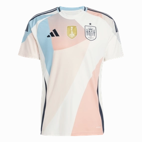 Spain 2025 Away Youth Jersey - Womens Team (JF2650) Precision Cut Natural motion