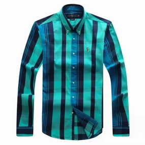 Versatile Layering Piece Comfort First Fit Ralph Lauren Long Sleeve Men Check Shirt