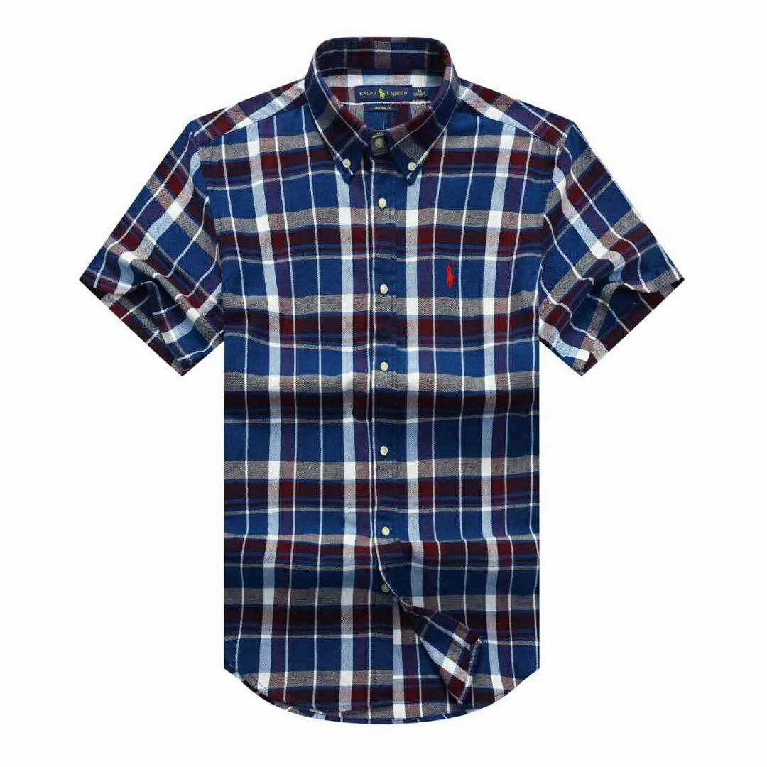 Ralph Lauren Men Check Short Sleeve Shirt Fashion staples