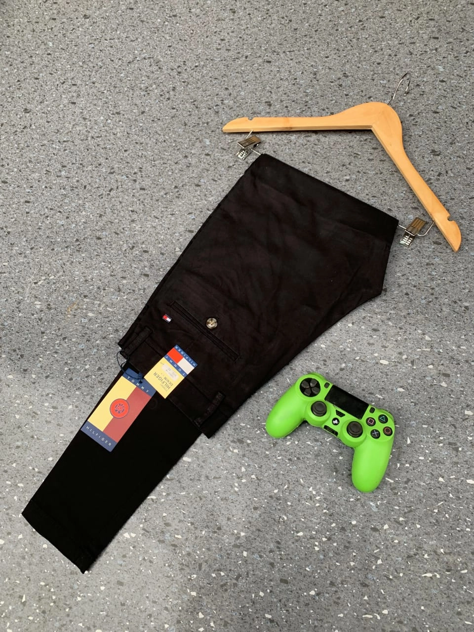 Stretch Wear Performance Tights Tommy Hilfiger Black Men's Stretch Cotton Chino Pants