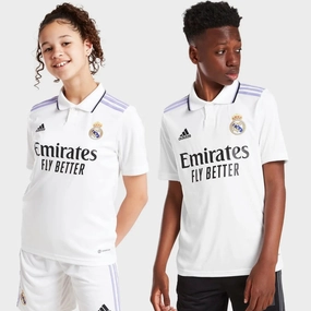 Real Madrid 22/23 Home Jersey Full Set T-shirt and Short Non Restrictive Design