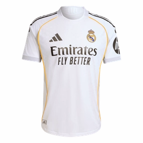 Active Wear Energy Boost Real Madrid 25/26 Home Authentic Jersey (JV5918)