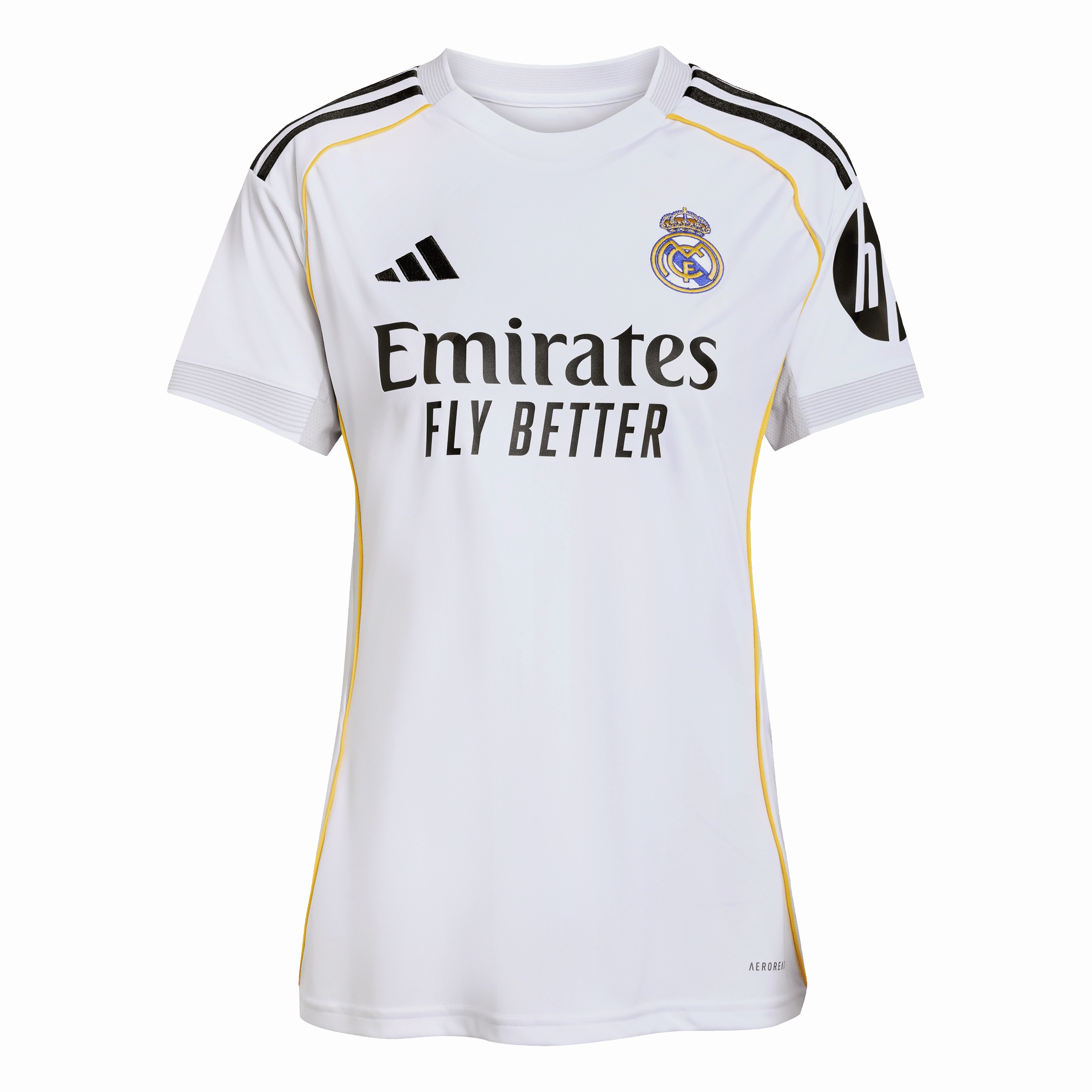 Active Performance Adjustable Drop Tail Real Madrid 25/26 Home Women's Jersey (JN8869)