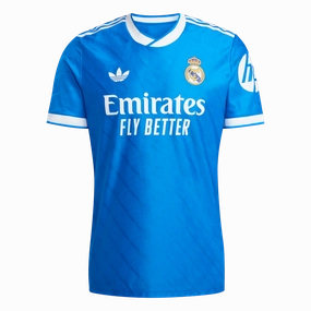 Real Madrid 25/26 Third Authentic Jersey (JV5839) Breathable Performance