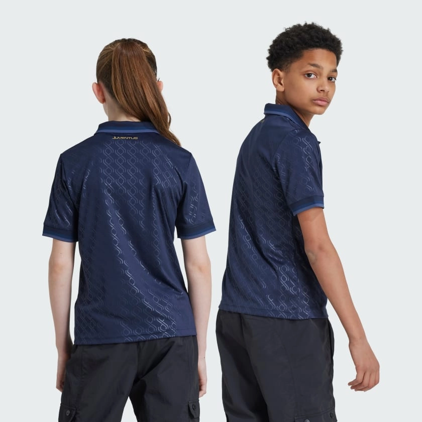 Wrinkle Resistant Finish Non Binding Edgework Juventus 24/25 Third Kit Full Set Shirt & Short