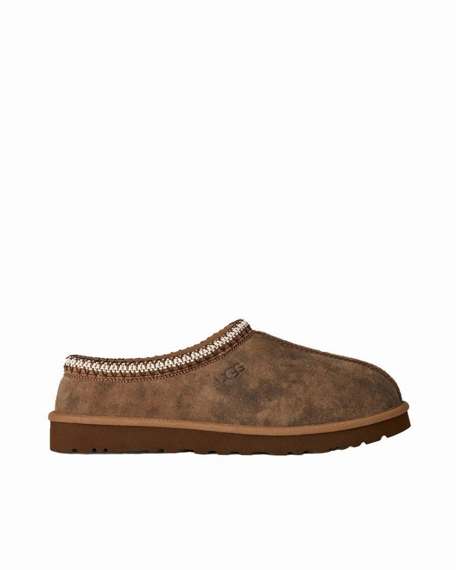 Suede Slip-On Sabot With Uggbraid Detail Grass Lane All Day