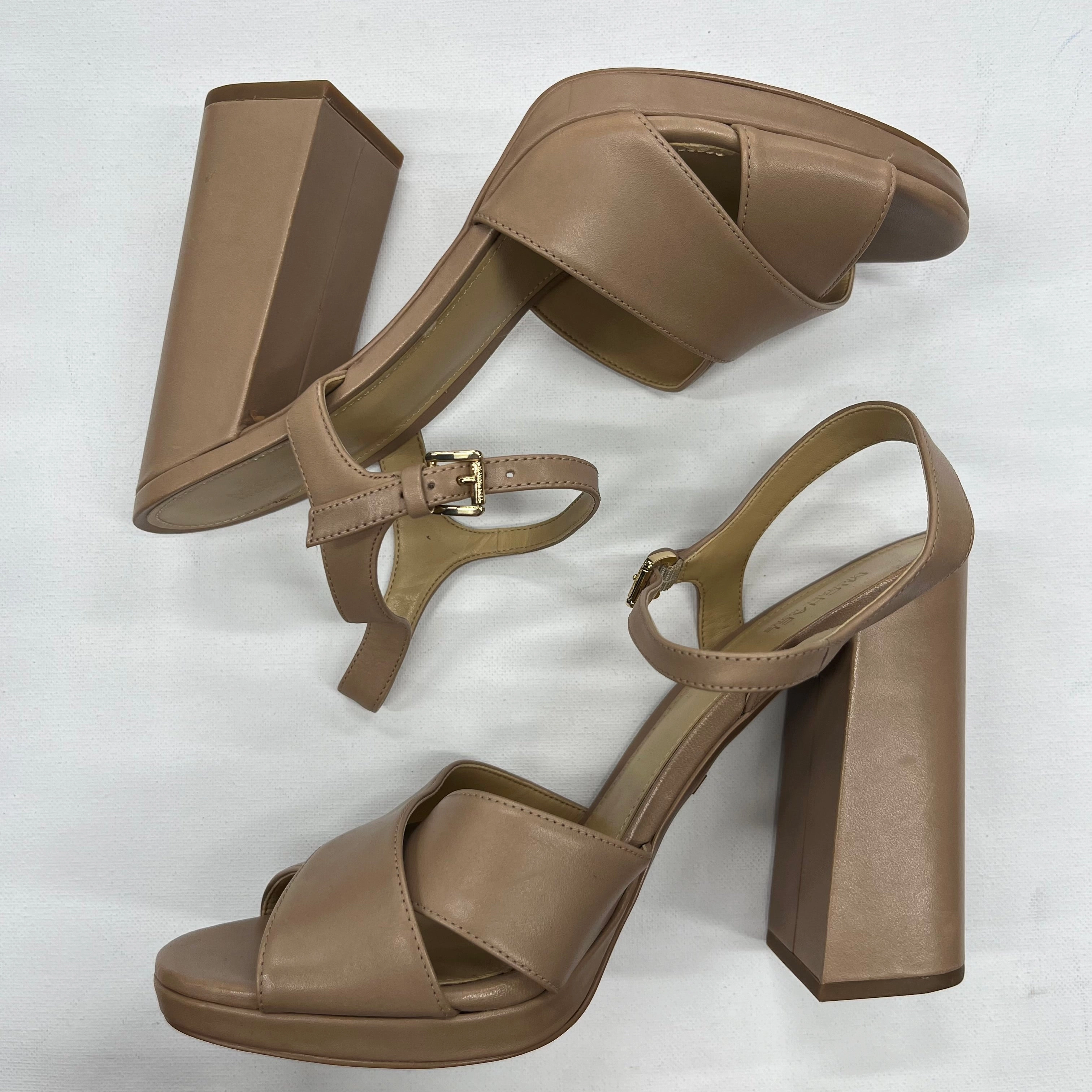 Shoes Heels Block By Michael Kors  Size: 9.5 Evening Sandals Pink Stiletto Heels