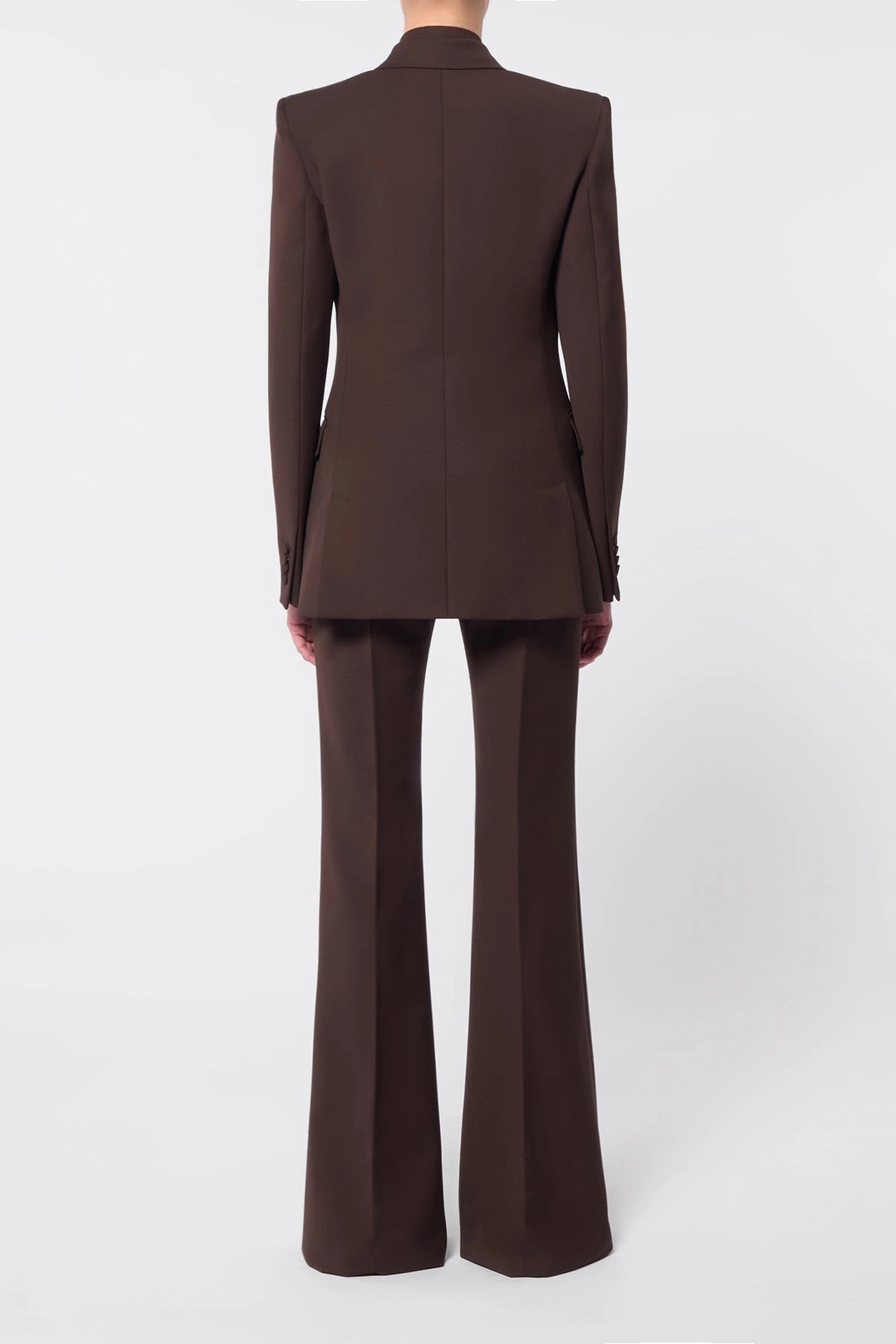 Perfect Layer Business Ready Wear Rhein Pant in Chocolate Sportswear Wool
