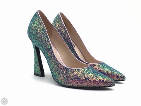 Shoes Heels Stiletto By Nine West In Multi-colored, Size: 7.5 Soft Sandals