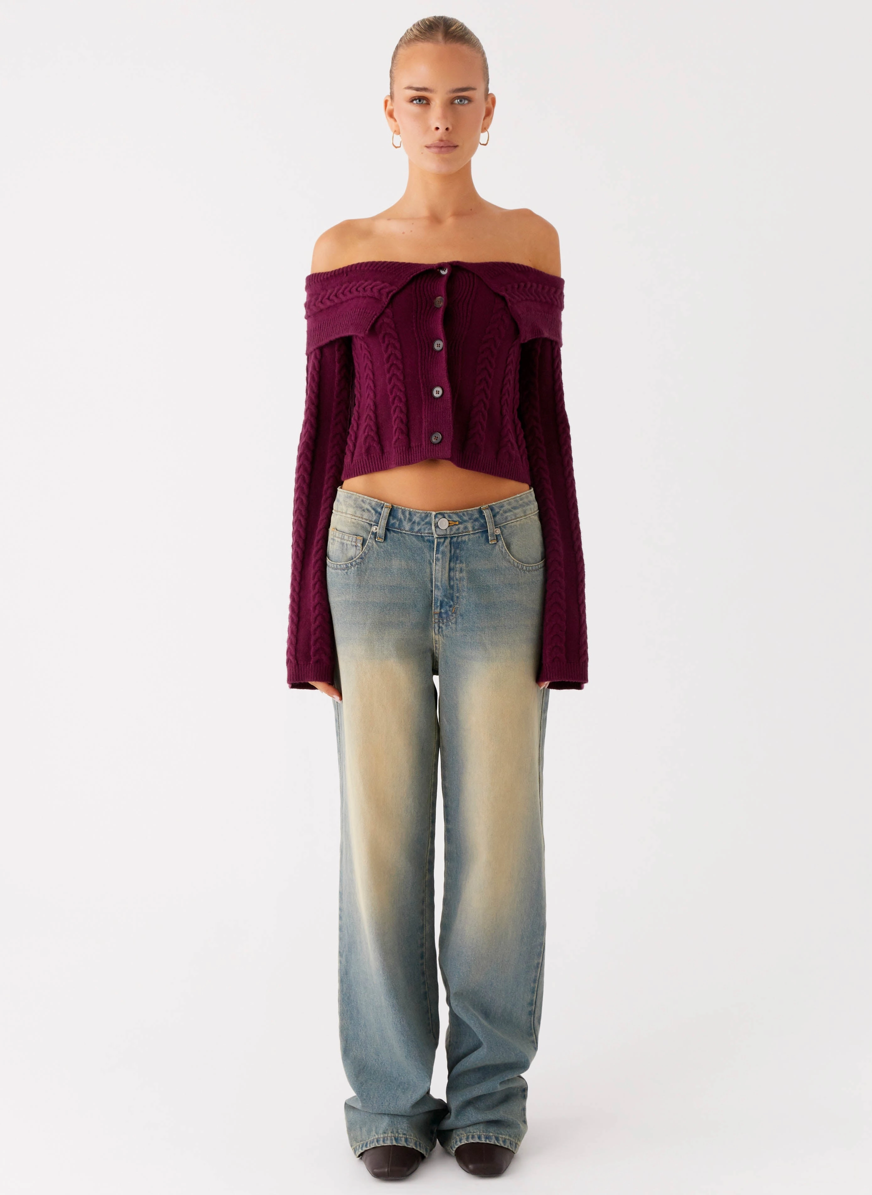 San Diego Straight Leg Jeans - Blue Wash Garment Dyed Texture Work Ready Earthy