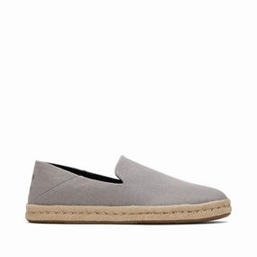 Cool Path Supportive sole Santiago Loafer Drizzle Grey Recycled Cotton Canvas