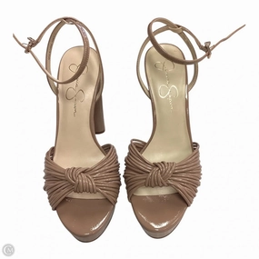 Shoes Heels Stiletto By Jessica Simpson In Brown, Size: 10 Luxury Look