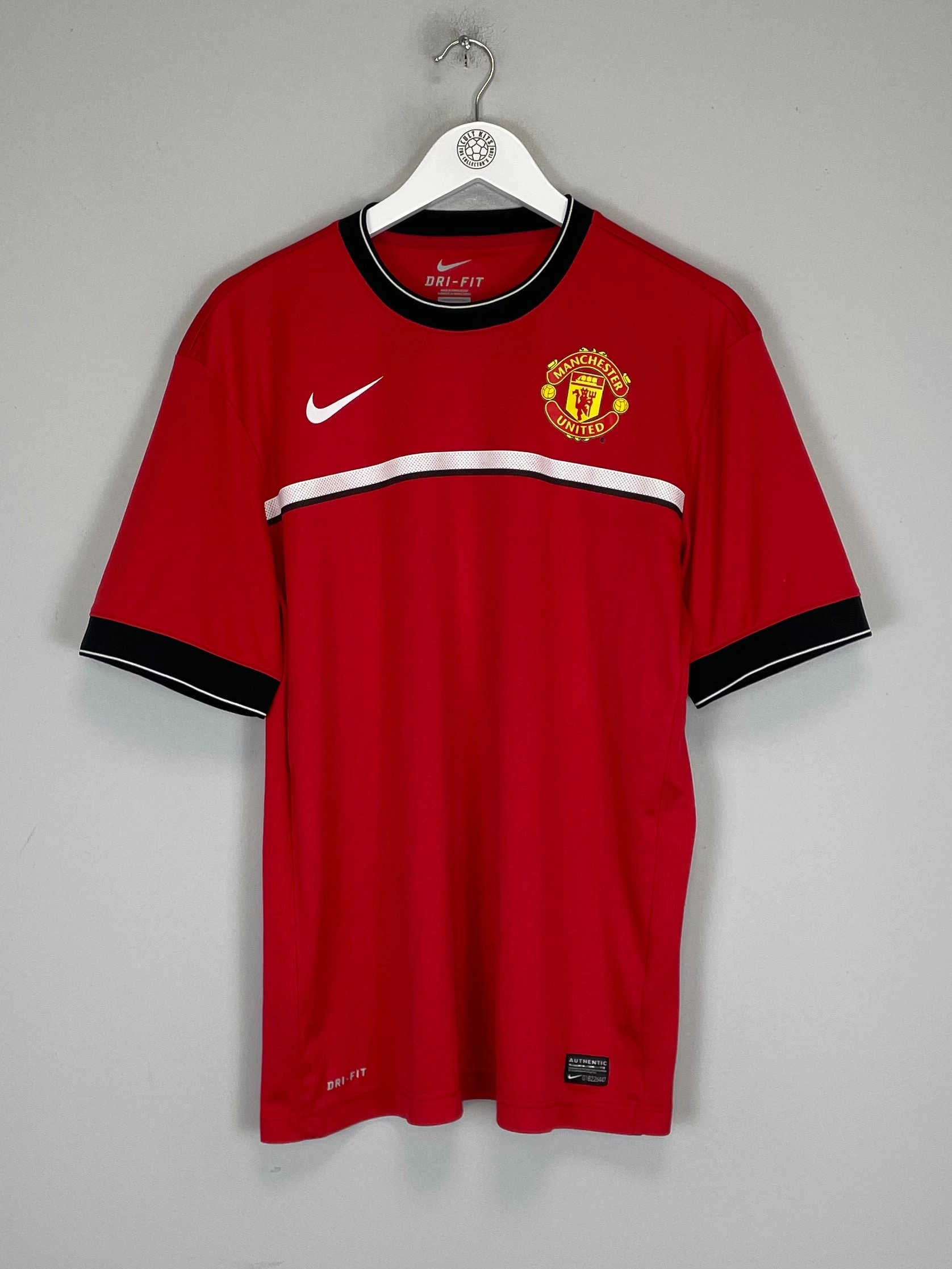 2011/12 MANCHESTER UNITED PRE MATCH SHIRT (L) NIKE pilates studio lifestyle venue