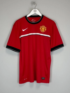 2011/12 MANCHESTER UNITED PRE MATCH SHIRT (L) NIKE pilates studio lifestyle venue