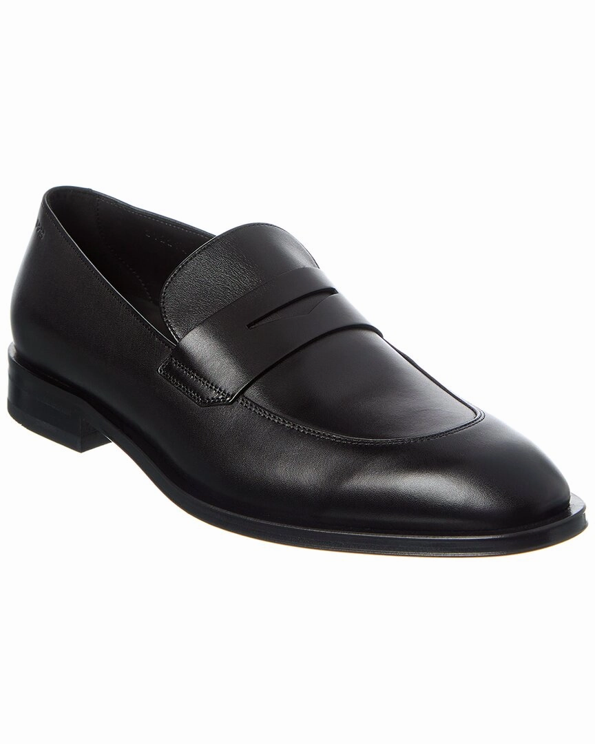 Music Street Stylish Fit Hugo Boss Derrek Leather Loafer