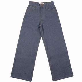 Wide Wild West  - Natural Indigo - Indigo High Quality Eco Friendly