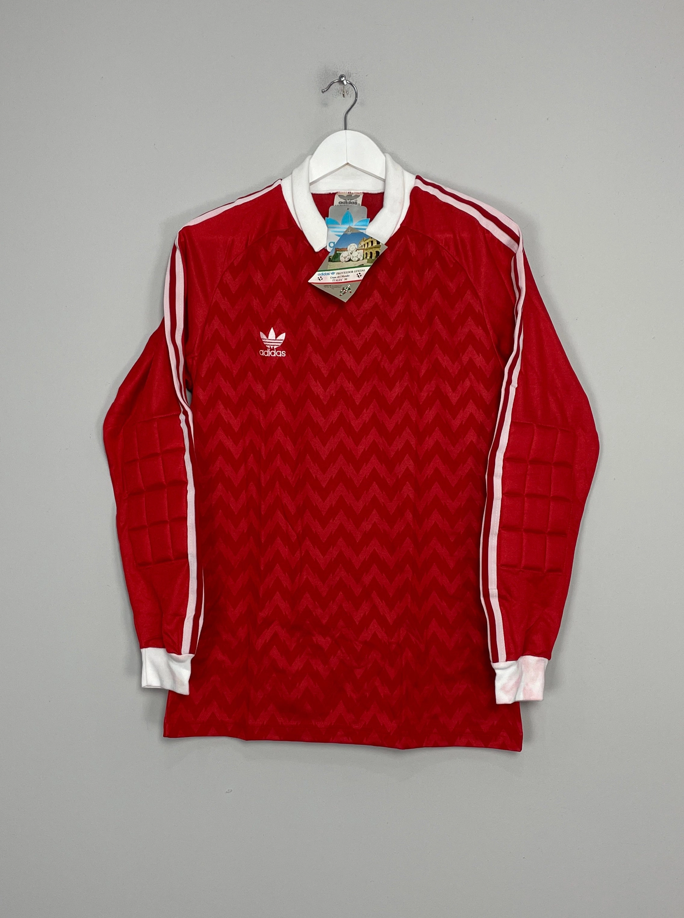 1990/92 ADIDAS *BNWT* GK SHIRT (S/M) Hooded