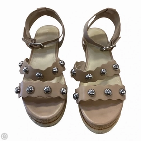 Shoes Heels Block By Marc Fisher In Tan, Size: 8.5 Flirty Mood Soft Insole