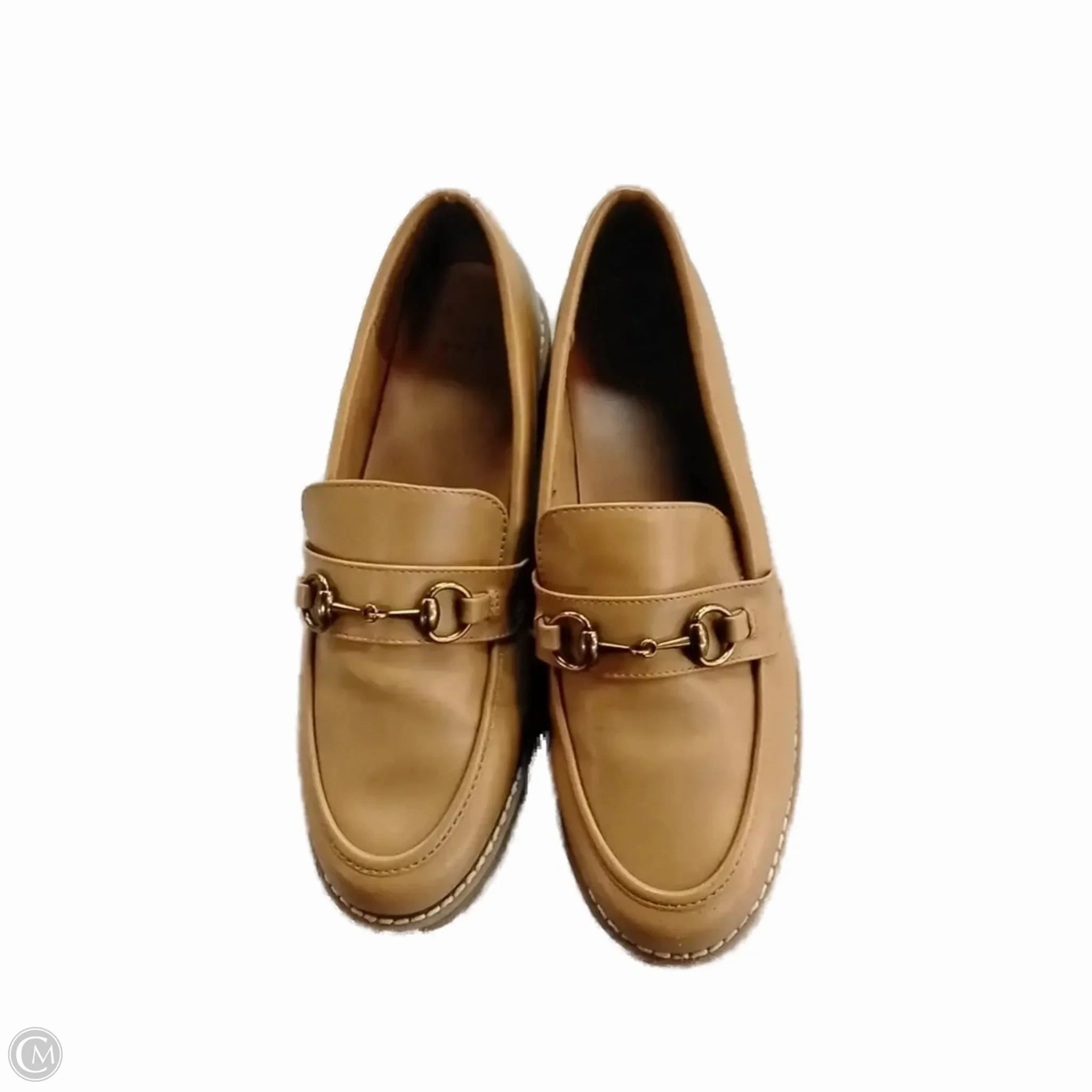 Ventilated Design Shoes Heels Block By A New Day In Brown, Size: 6.5