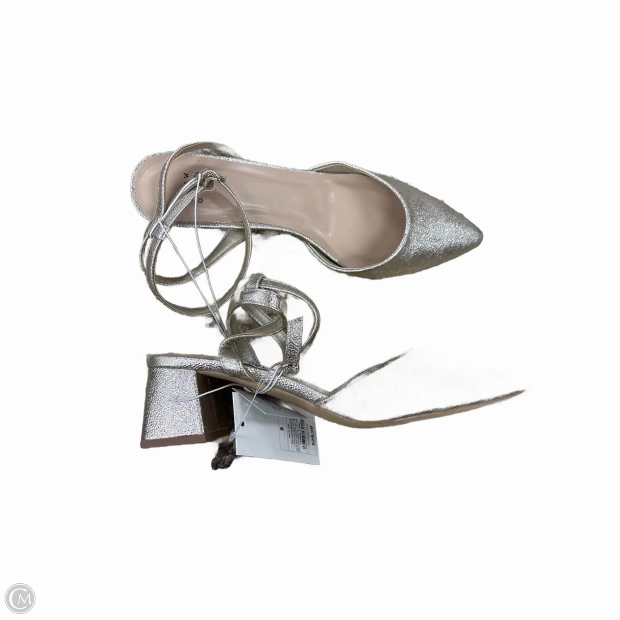 Shoes Heels Block By A New Day In Gold, Size: 9 Creative Mood