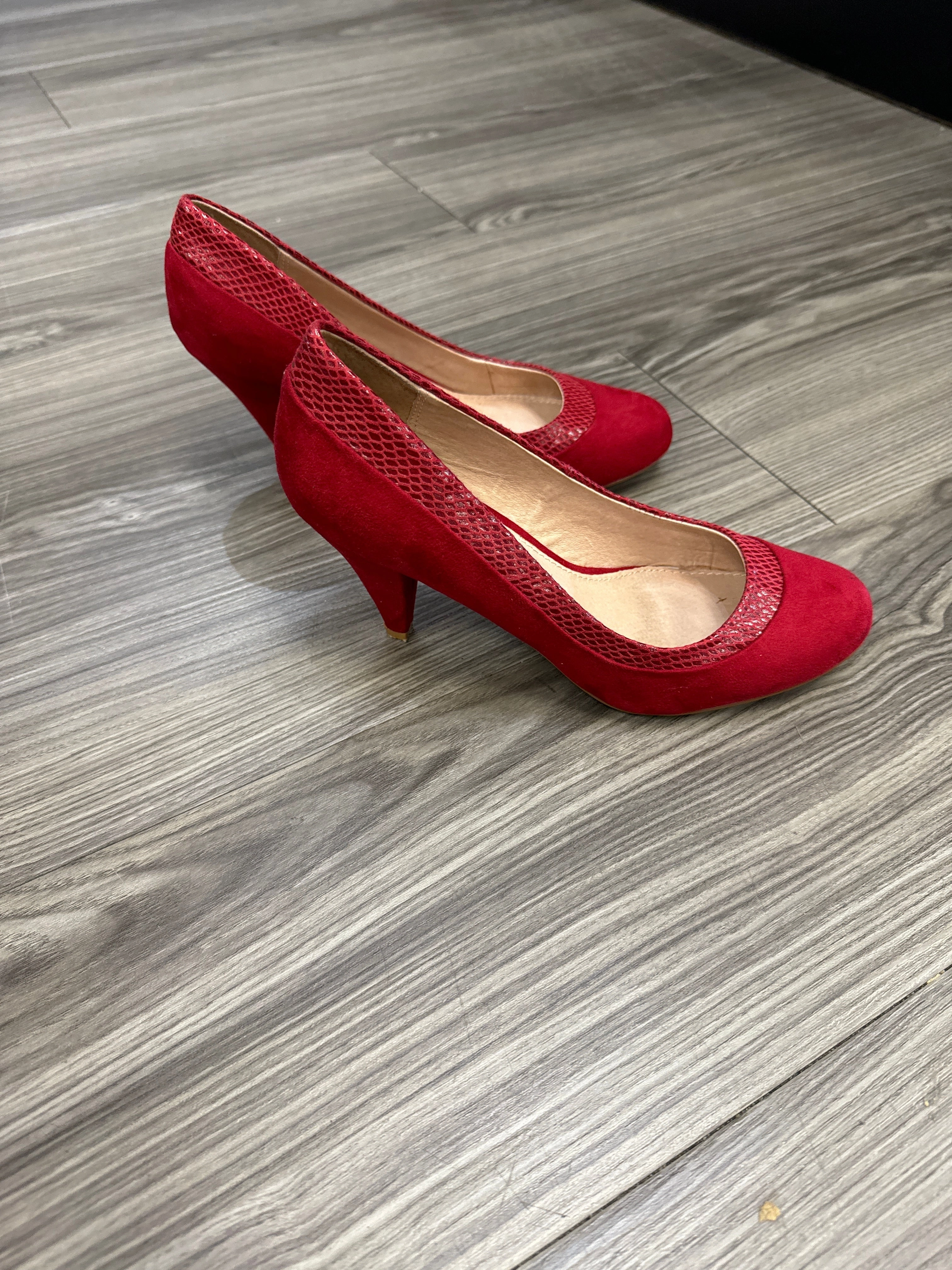 Shoes Heels Block By Aldo  Size: 6.5 Gold High Heels