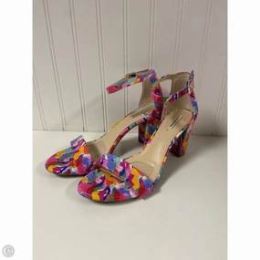 Shoes Heels Block By Alex Marie In Multi-colored, Size: 8.5 Dressy Footwear