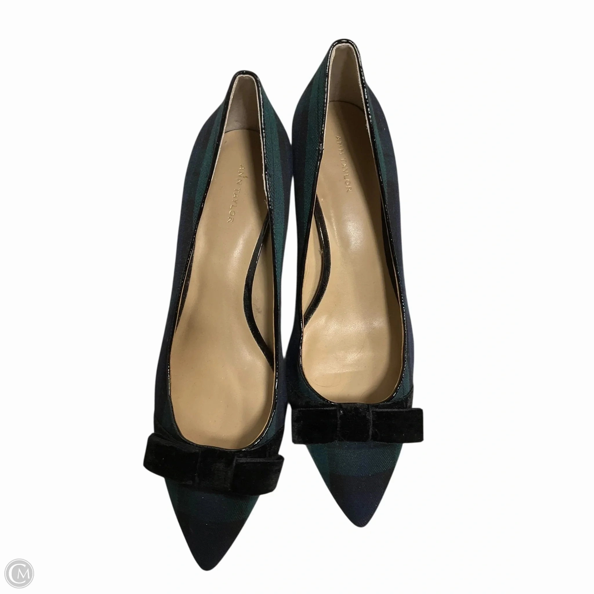 Trendy Luxe Boots with Heels Shoes Heels Block By Ann Taylor In Blue & Green, Size: 9