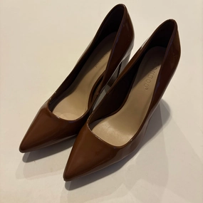 Shoes Heels Block By Bamboo In Brown, Size: 6.5 Winter Heels