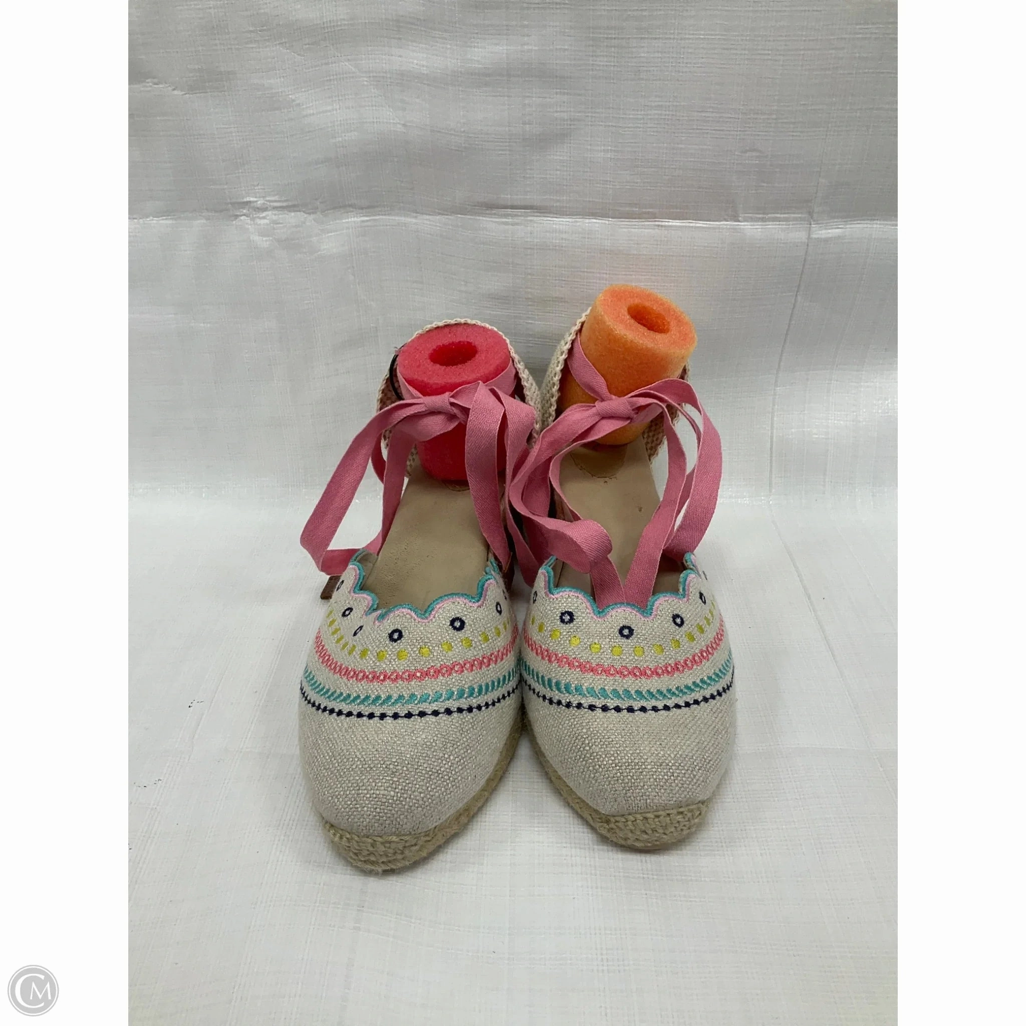 Shoes Heels Block By Boden In Beige, Size: 10 High Style Breathable Design