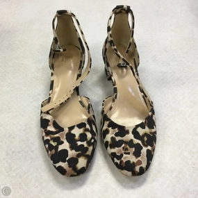 Shoes Heels Block By Cabi In Animal Print, Size: 7.5 Luxury Sandals Stable base