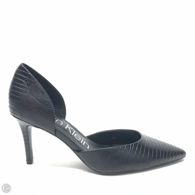 Shoes Heels Block By Calvin Klein In Black, Size: 11 Breathable mesh