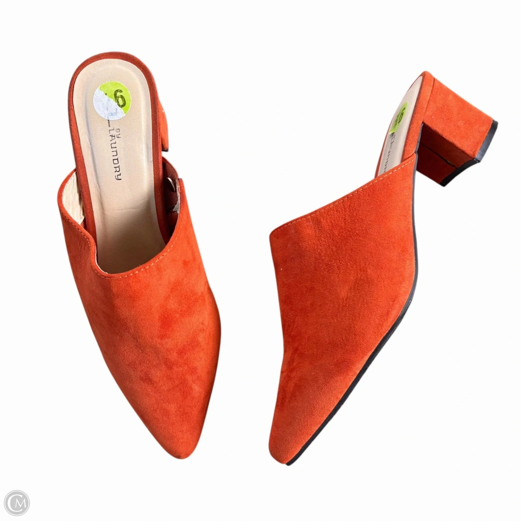 soft look Sexy Platform Heels Shoes Heels Block By Cl By Chinese Laundry In Orange, Size: 9.5