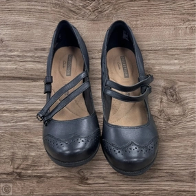 Shoes Heels Block By Clarks In Black, Size: 7.5 Padded