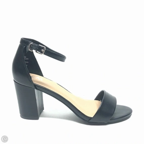 Flexible Soles Shoes Heels Block By Clothes Mentor In Black, Size: 8.5