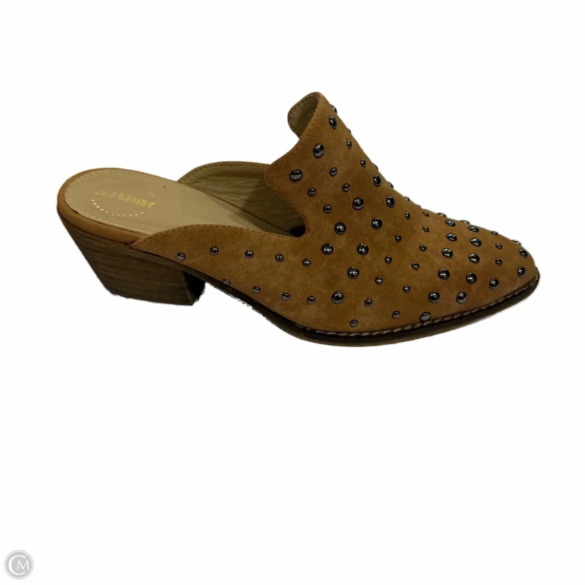 Shoes Heels Block By Clothes Mentor In Brown, Size: 7 Supportive Fit