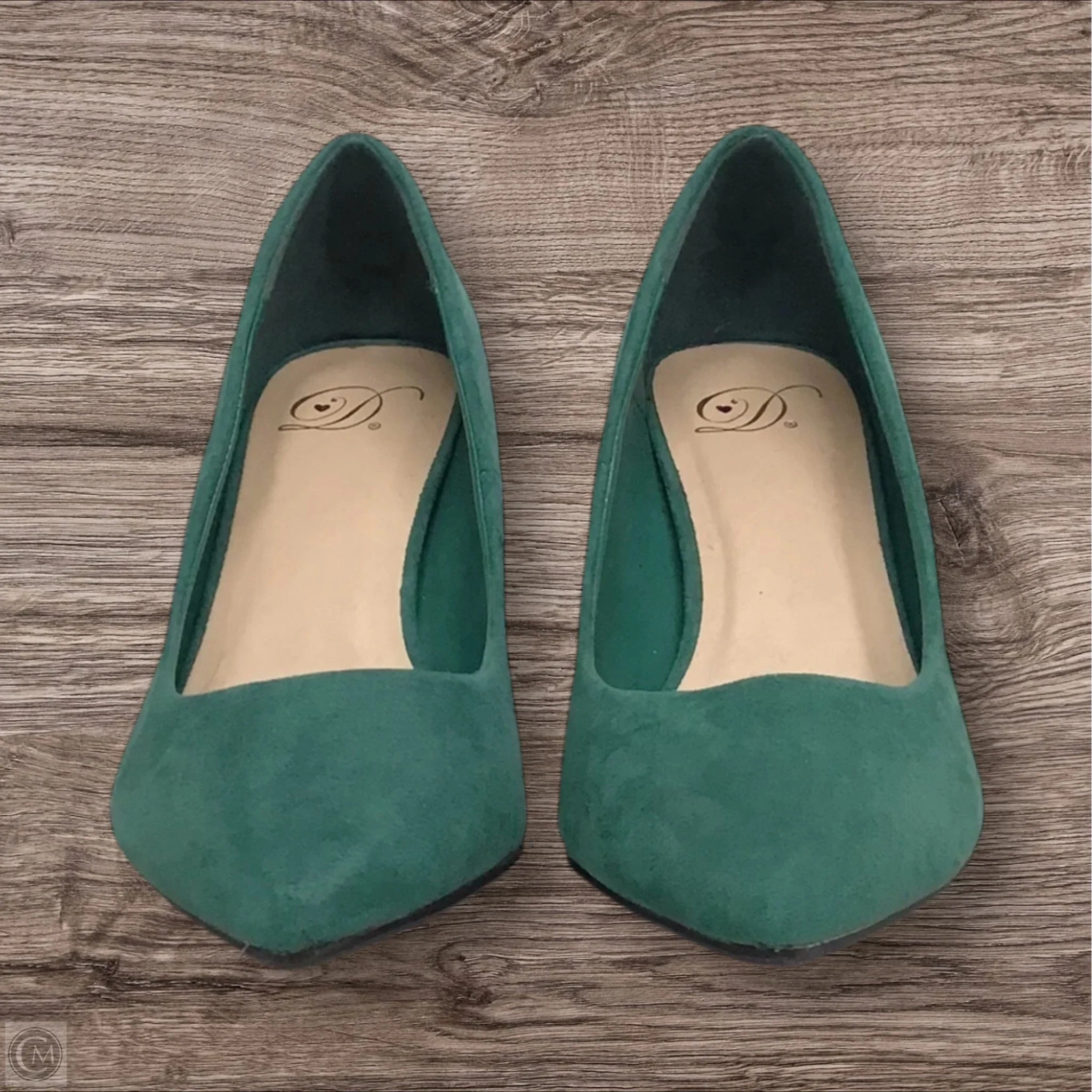 Shoes Heels Block By Clothes Mentor In Green, Size: 8.5 Sexy High Heels