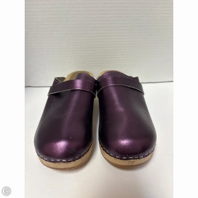 Shoes Heels Block By Clothes Mentor In Purple, Size: 8.5 Anti Bacterial Trendy Footwear