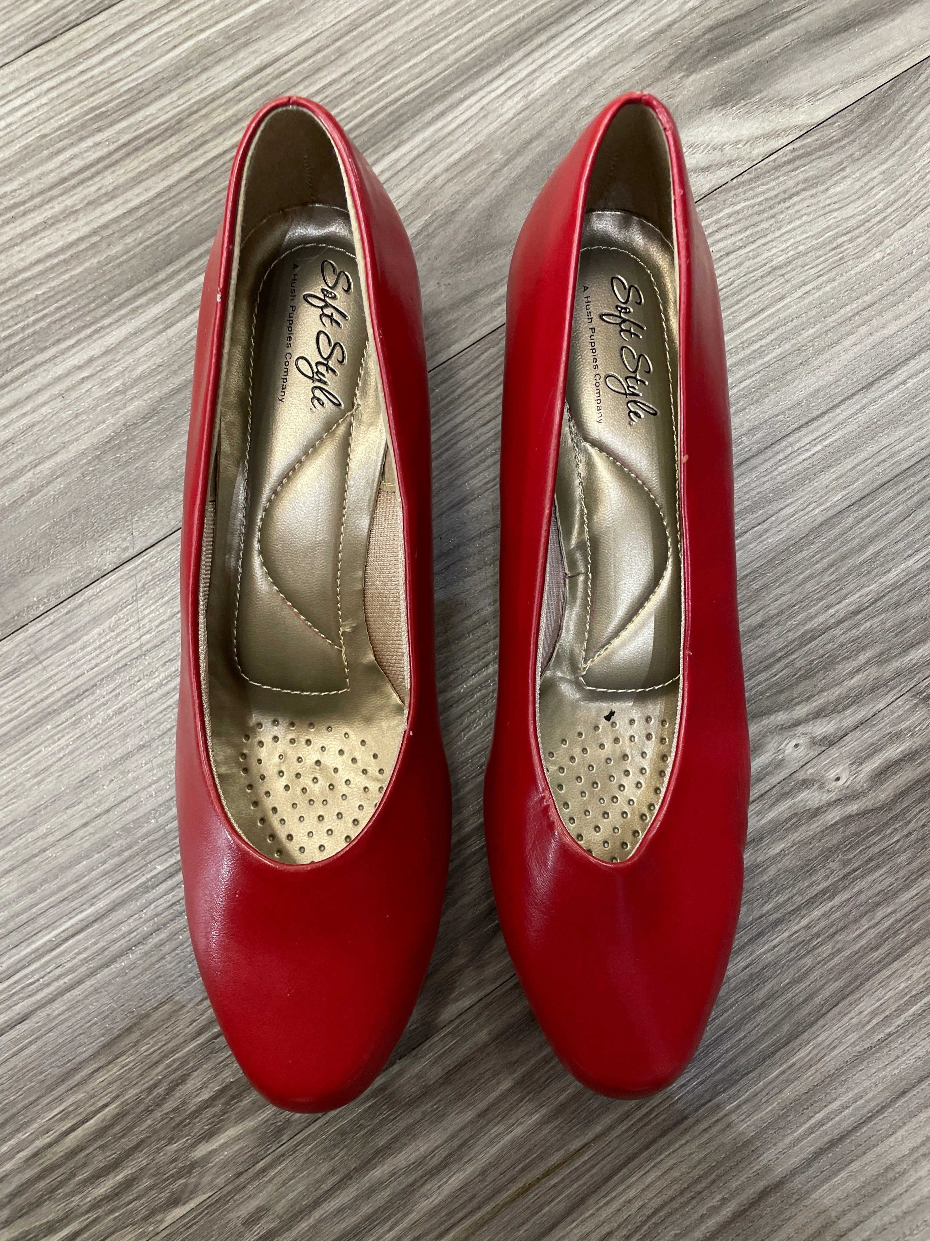 Classic White Heels Clear Sandals for Weddings Shoes Heels Block By Clothes Mentor  Size: 8.5