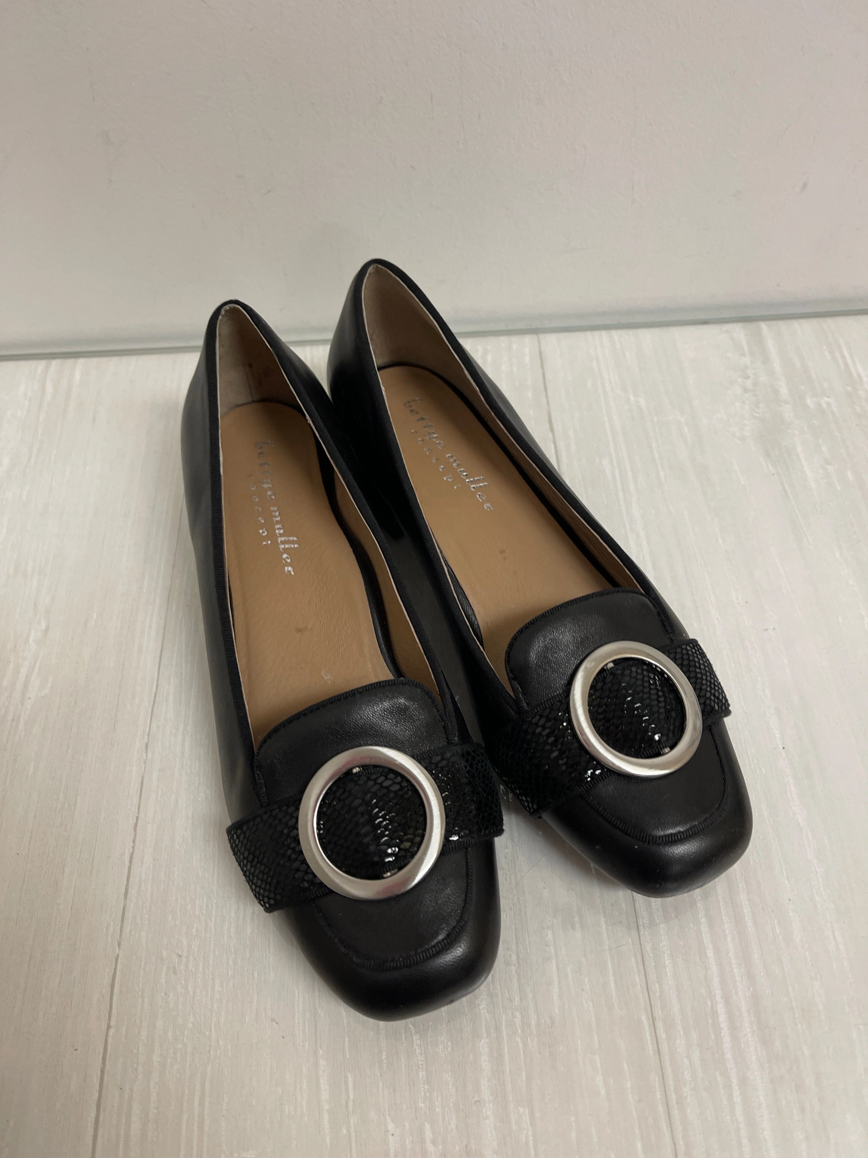 Shoes Heels Block By Cmc In Black, Size: 6.5 Clear High Heels